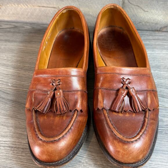 Allen Edmonds Newport Tassel Kiltie Loafer 10.5 D 86912 Classic Timeless
